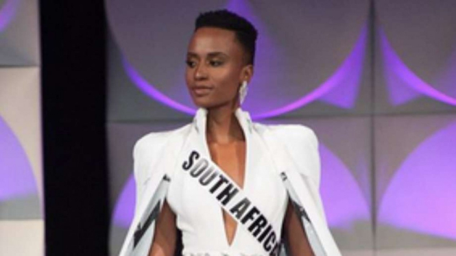 MIss Universe 2019 Zozibini Tunzi