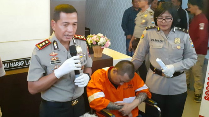 Sokip  saat dirilis kepolisian