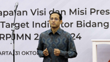 Mendikbud Nadiem Makarim.[VIVAnews.com]