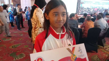 Atlet skateboard, Kyandra Kailana Susanto peraih perunggu SEA Games 2019