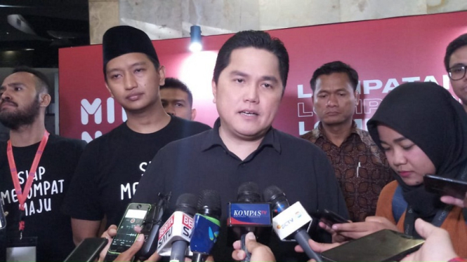 Menteri BUMN Erick Thohir 