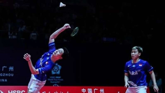 Kevin Sanjaya Sukamuljo/Marcus Fernaldi Gideon.