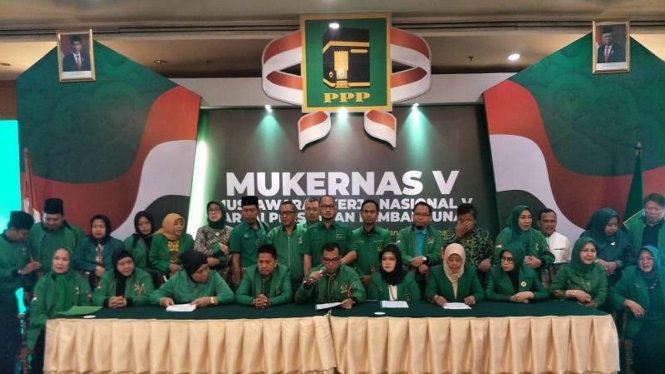 Mukernas V PPP di Hotel Sahid Jaya Jakarta