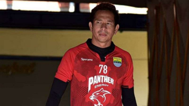 Kiper Persib Bandung, I Made Wirawan.