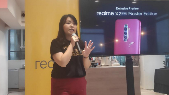 Public Relations Manager Realme Indonesia, Krisva Agnieszca
