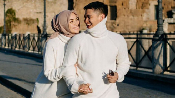 Citra Kirana dan Rezky Aditya.