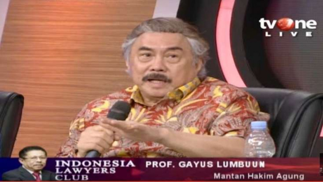 Mantan Hakim Agung Gayus Lumbuun