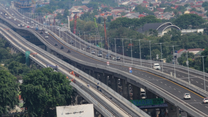 Tol Layang Japek Bergelombang