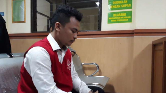 Terdakwa pelaku pembunuhan Harris Simamora 