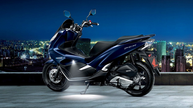 Welcome light di Honda PCX 150 versi Thailand