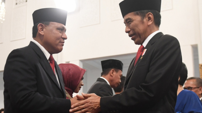 Pelantikan Pimpinan dan Dewan Pengawas KPK