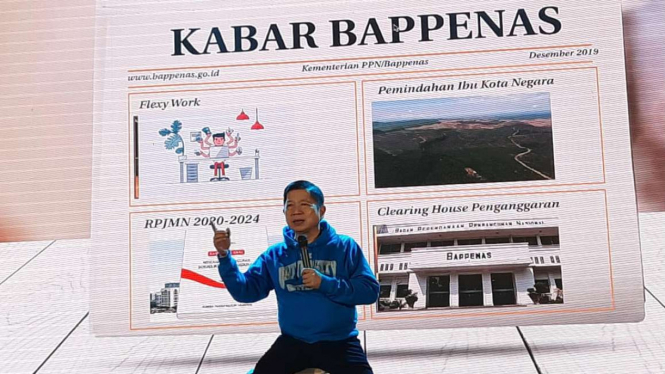 Menteri PPN/Kepala Bappenas, Suharso Monoarfa.