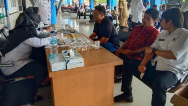 Sopir bus ketahuan gunakan sabu.