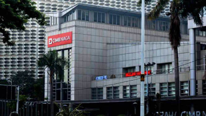 Graha CIMB Niaga yang merupakan kantor pusat dari Bank CIMB Niaga.