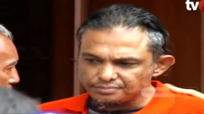 Abdul Malik, pengemudi mobil super Lamborghini tersangka penodong dengan senjata api terhadap dua pelajar di Jakarta.
