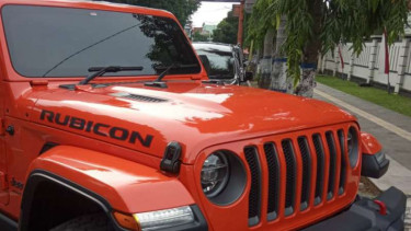 Jeep Wrangler Rubicon, mobil dinas baru Bupati Karanganyar Juliyatmono.
