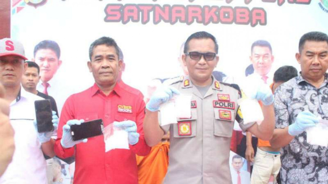 Polres Gowa tangkap pengedar narkoba lintas provinsi.