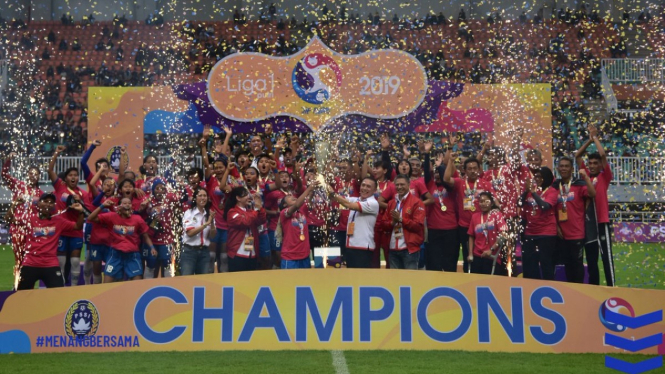 Persib juara Liga 1 Putri
