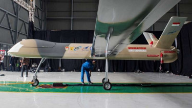 Drone milik Indonesia PUNA MALE Elang Hitam