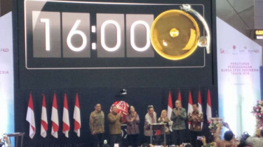 Penutupan Perdagangan Bursa Saham di BEI tahun 2019.
