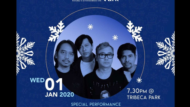 Special Performance oleh Gigi di Mall Central Park 01 Januari 2020.