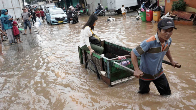 Banjir Jakarta.