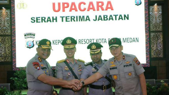 Sertijab Kapolrestabes Medan.