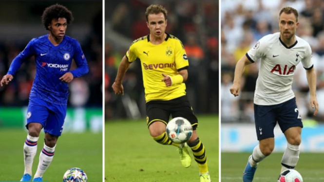 Tiga bintang berstatus gratisan pasca bursa transfer musim dingin 2019/2020.