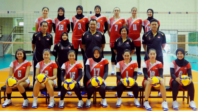 Tim Nasional Bola Voli Putri Indonesia