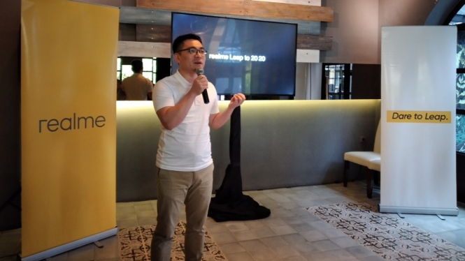 Direktur Pemasaran Realme Indonesia, Palson Yi.