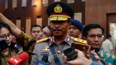 Kapolda Metro Jaya, Inspektur Jenderal (Irjen) Pol Nana Sudjana.