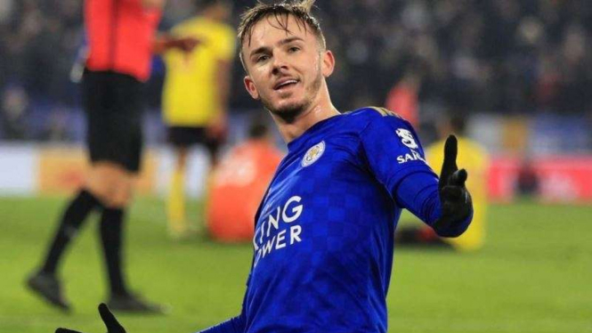 Gelandang serang Leicester City, James Maddison