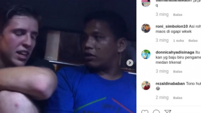 Kernet Angkot dan Bule Amrik