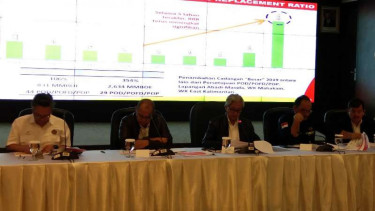 SKK Migas menggelar konferensi pers capaian kinerja 2019