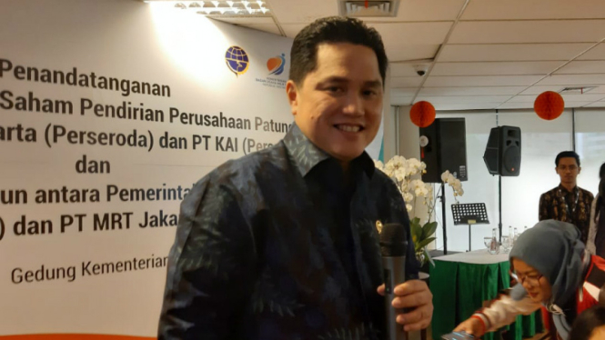 Menteri BUMN, Erick Thohir