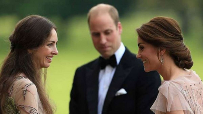 Rose Hanbury di antara Kate Middleton dan Pangeran William