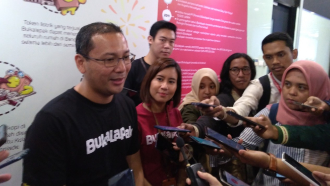 CEO Bukalapak Rachmat Kaimuddin.