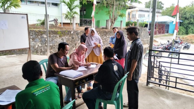 Suasana pemilihan ketua RT