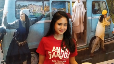 Tissa Biani salah satu aktris dalam film Anak Garuda