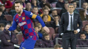 Megabintang Barcelona, Lionel Messi