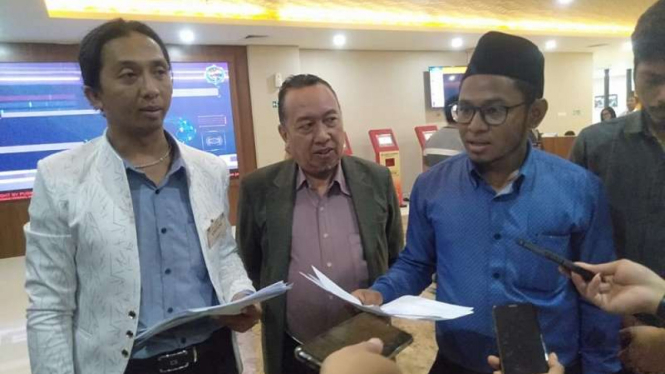 Kuasa hukum Aziz Syamsudin di Bareskrim Polri