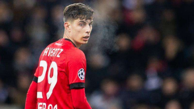 Gelandang Bayer Leverkusen, Kai Havertz