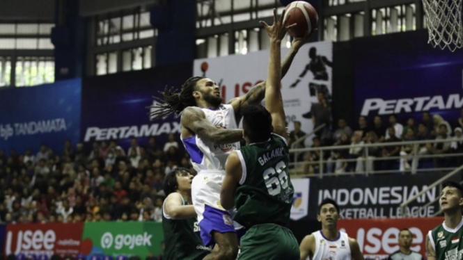 Ilustrasi pertandingan di IBL.