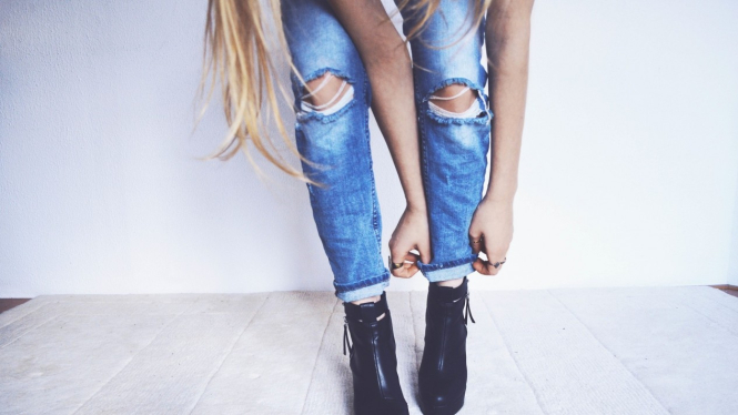 Jeans robek