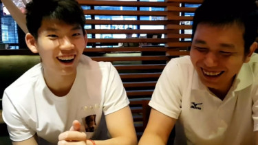Liu Yuchen dan Hendra Setiawan.