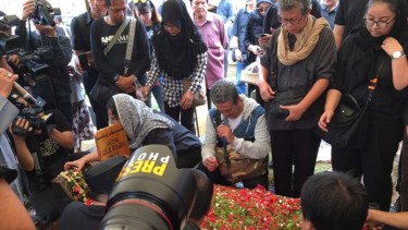 Pemakaman Ade Irawan