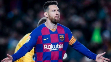 Megabintang Barcelona, Lionel Messi