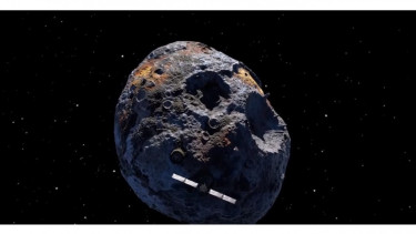 Asteroid 16 Psyche.