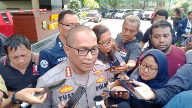 Kepala Bidang Humas Polda Metro Jaya, Komisaris Besar Yusri Yunus.