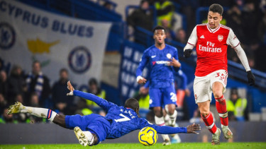 Blunder N'Golo Kante di Derby London kontra Arsenal